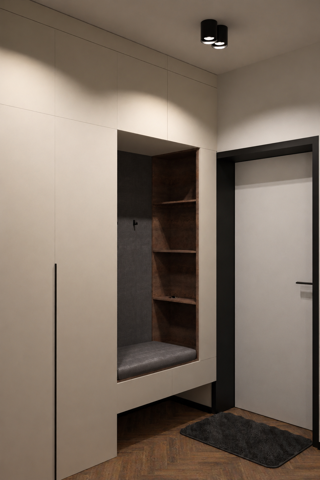 Прихожая с нишей
